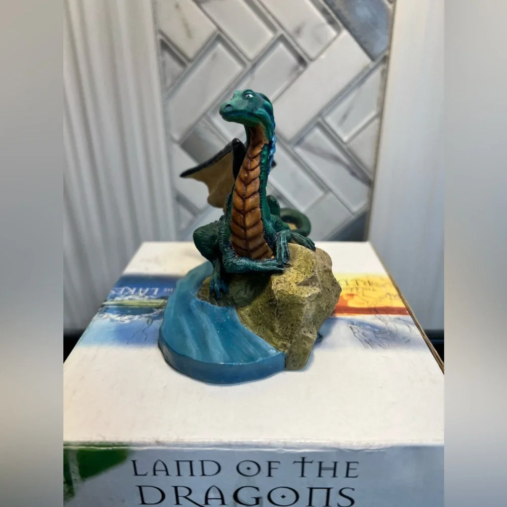 SALE Vintage Tudor Mint Lake Dragon 1999